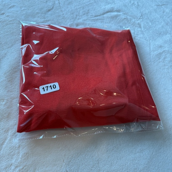 New! Dress The Population Alondra Blouson Dress Poppy Red 31710 - Picture 12 of 12